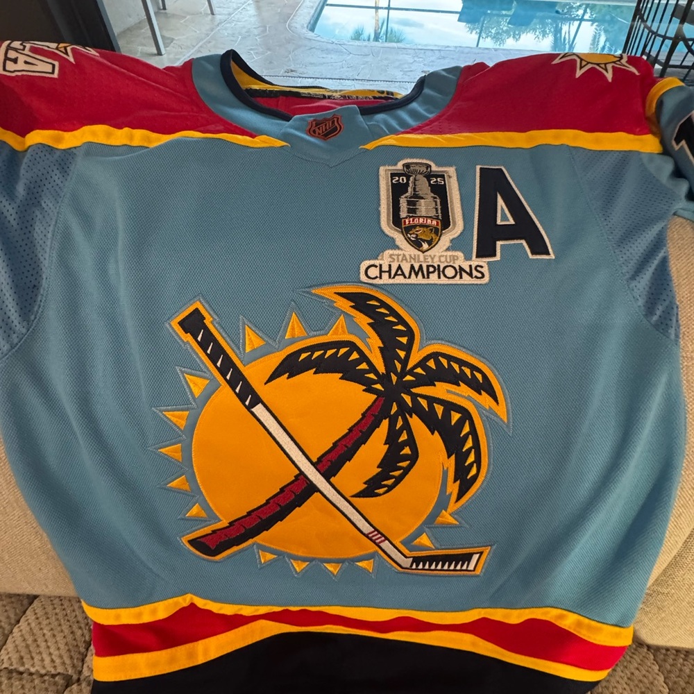 Matthew Tkachuk Stanley Cup Jersey